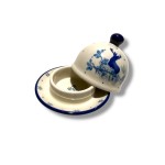 C04 Bunzlau Botervlootje klein tiny dish 2858X Botervloot